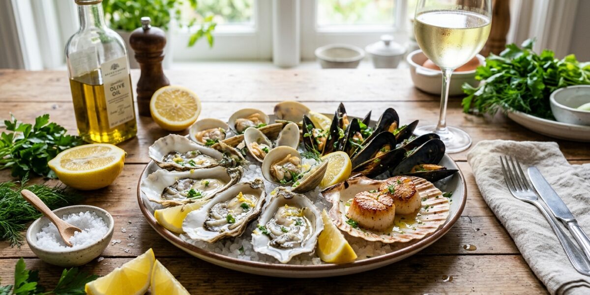 Les bienfaits des coquillages dans l&rsquo;alimentation