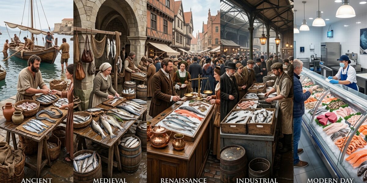 L&rsquo;histoire de la poissonnerie à travers les siècles