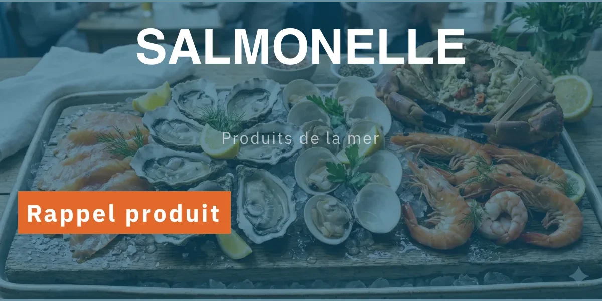 Rappel : saumon écossais tranché main 1,5/1,8 — risque salmonelle